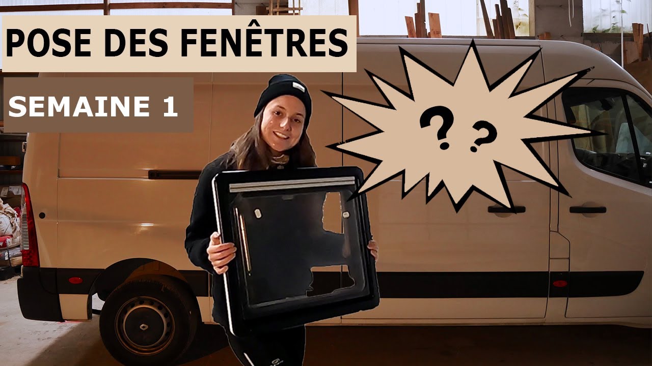 Ep.1 - Pose des fenêtres Dometic Seitz S4 l Fourgon aménagé - Renault Master L3H2