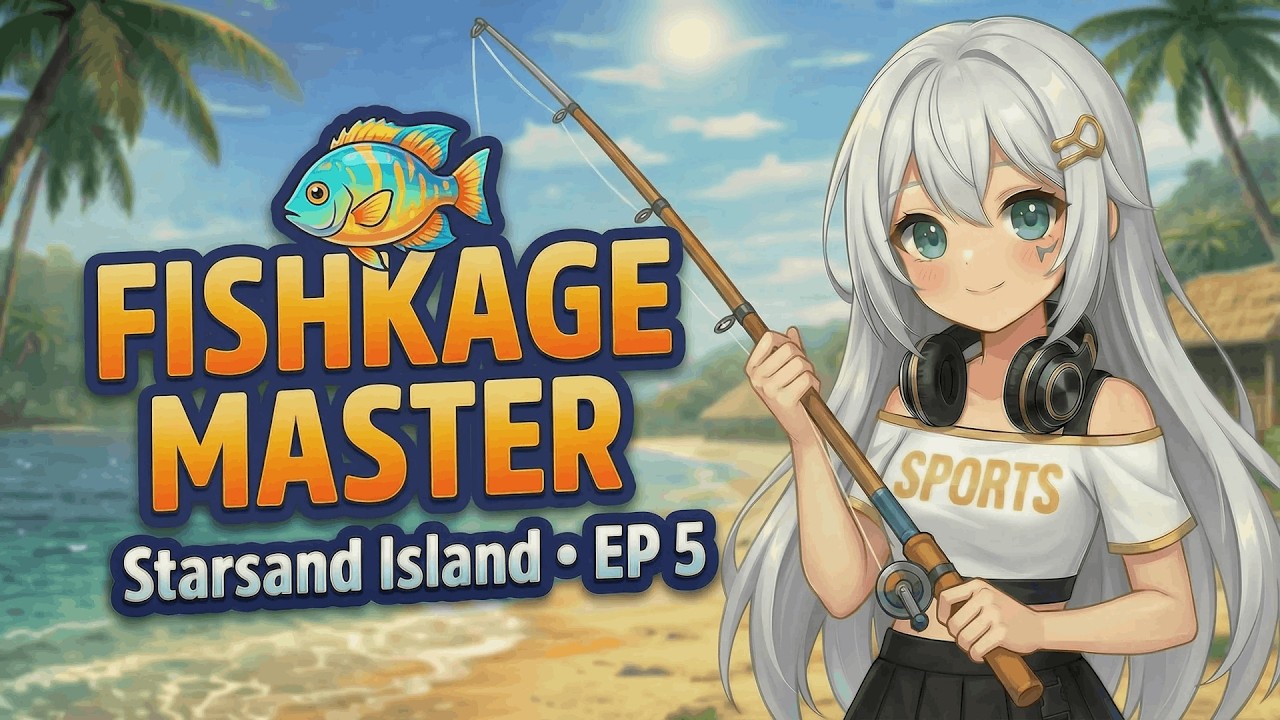 Junior Farmer Trial & Fishing Begins! Starsand Island Part 5 🎣