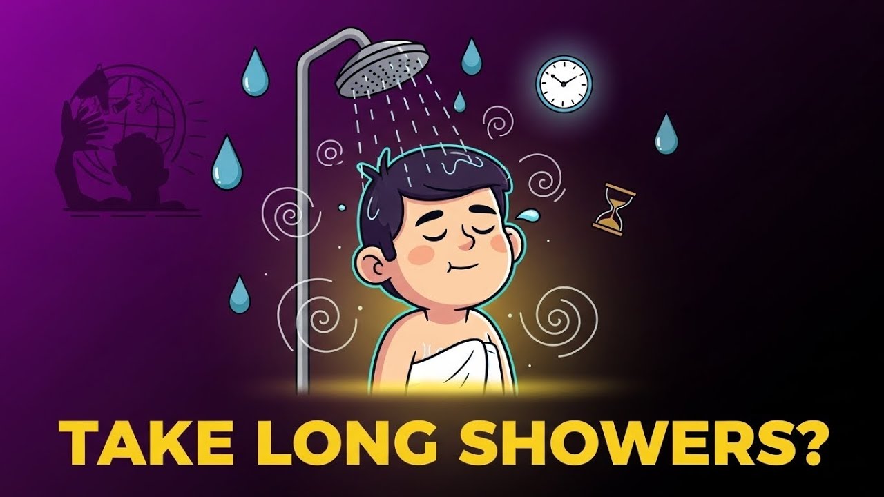 Psychology of People Who Take Long Showers