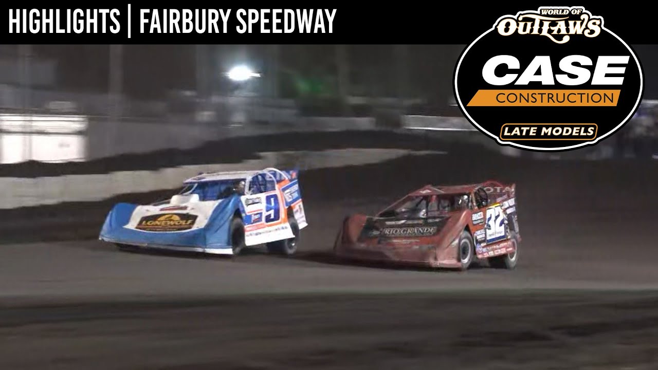 Последние модели World of Outlaws CASE Construction | Fairbury Speedway | 27 июля 2024 г. | ОСНОВ...