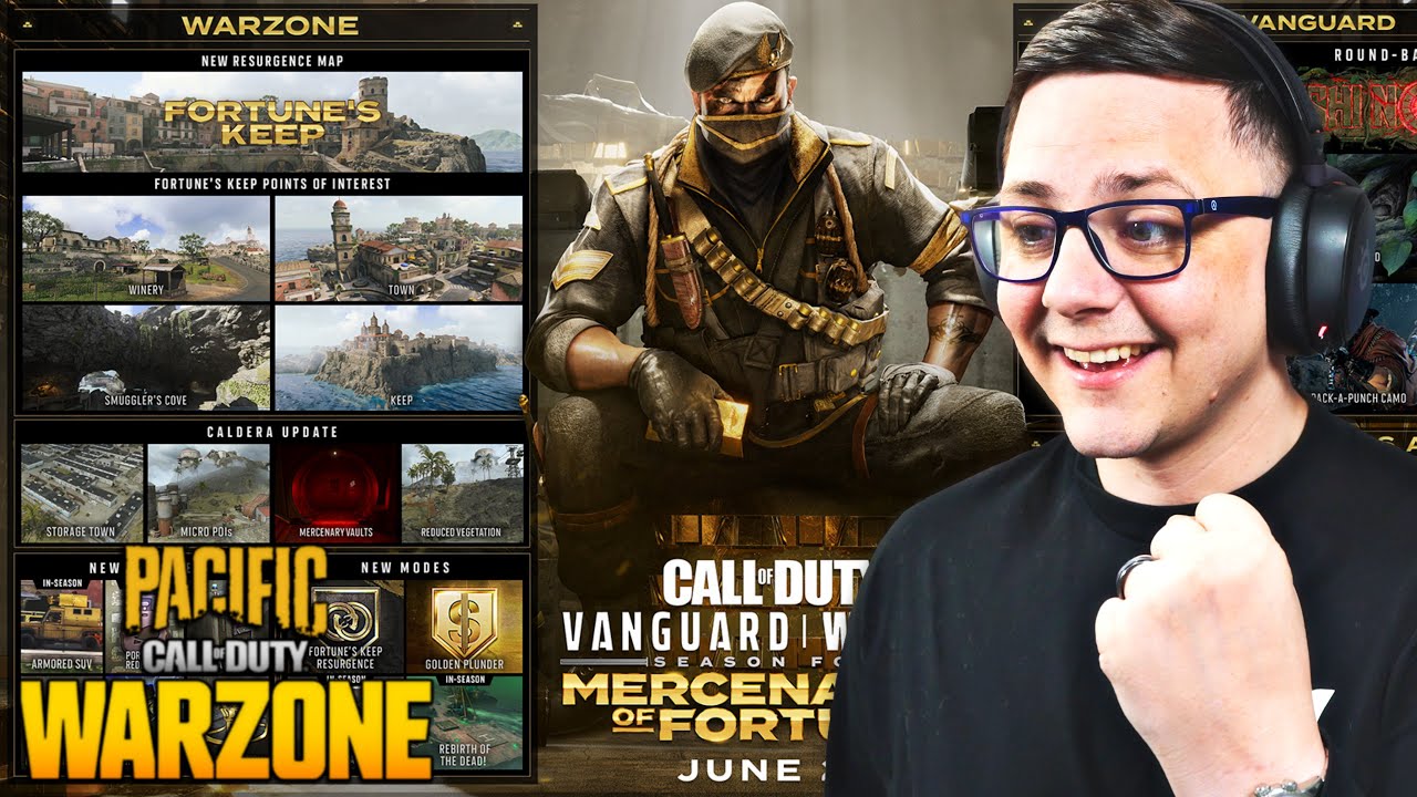 Season 4 Roadmap with 3 Playable Maps | New Weapons, Equipment, Contracts and More!