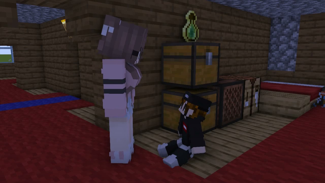 Minecraft but every step shrinking size(short animation(and very lazy))
