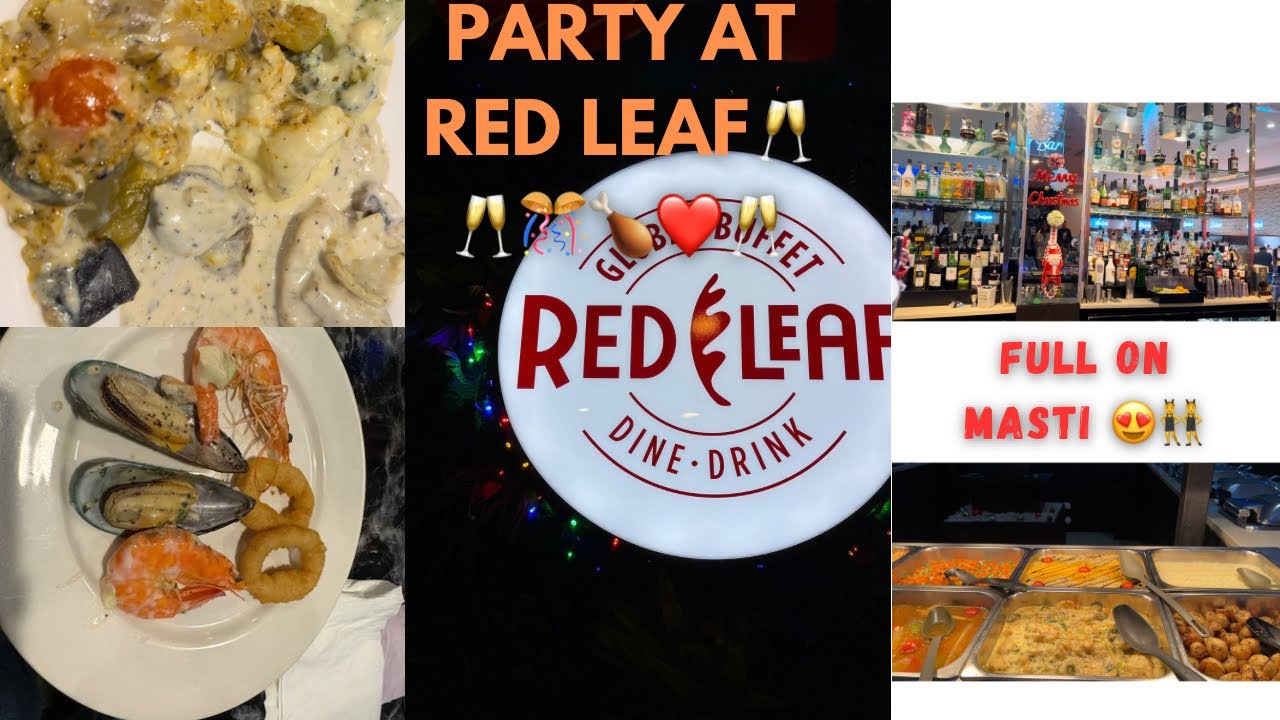 Red Leaf Restaurant|West Bromwich|Party Time|PUNJABI VLOG|PUNJABI UK VLOG|VGAURZ WORLD| Best place😍