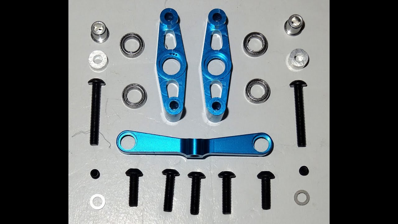 Tamiya TT02 Steering Bridge & Bell Crank Fitting Tutorial.