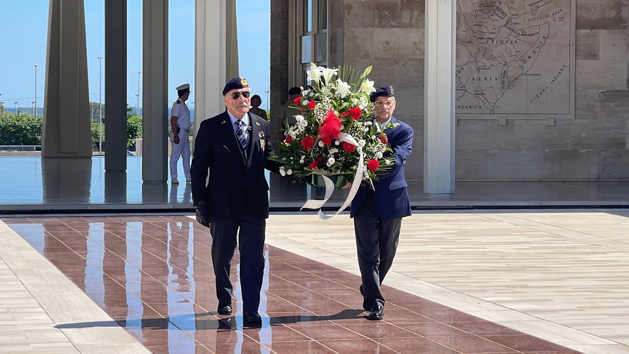 1 - BARI - VISITA DELL'UNUCI TARANTO AL SACRARIO DEI CADUTI D'OLTREMARE