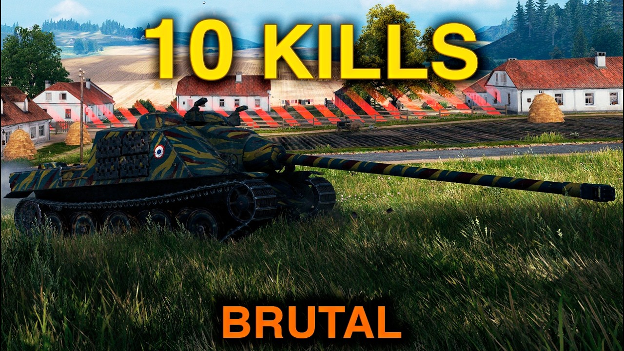 AMX AC 46 –10 Kills | 5.6K Damage – World of Tanks