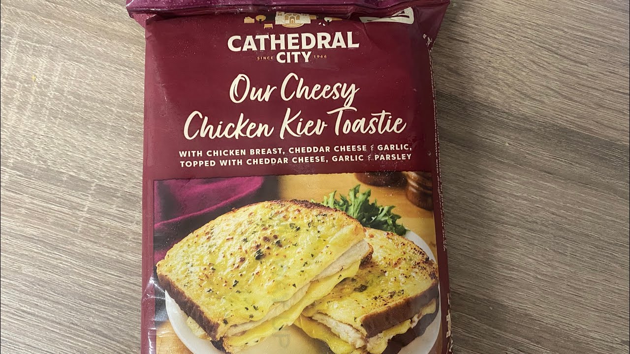 NEW! Cathedral City Cheesy Chicken Kiev Toastie | Food Review 