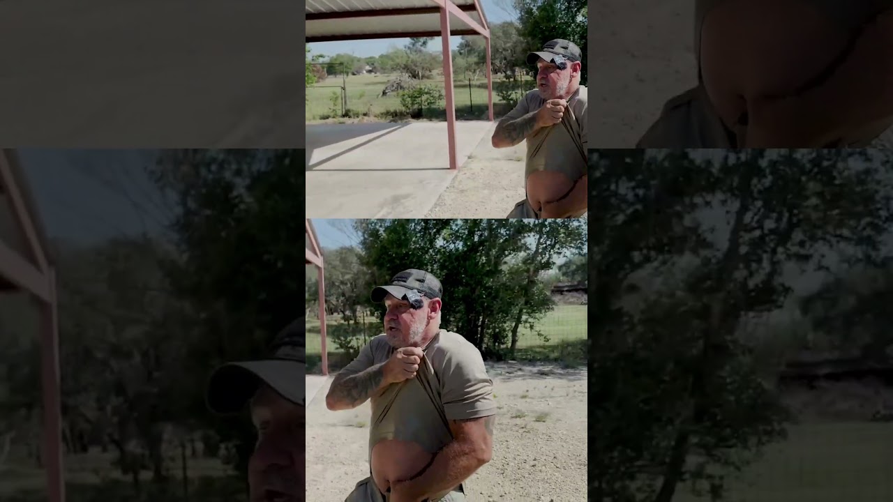 Concealed Carry De-escalation Draw Drill with Former Navy SEAL