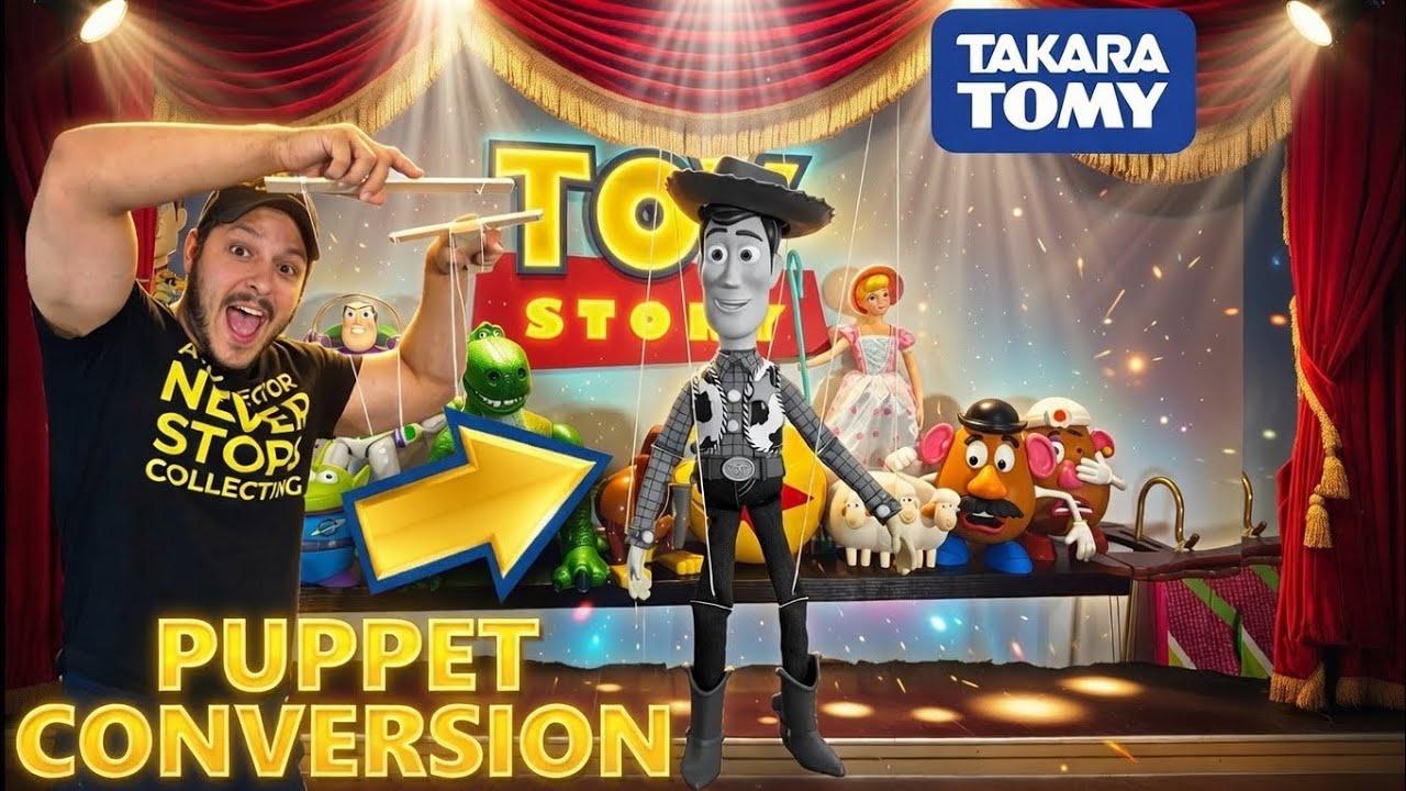Woody Marionette Puppet Custom Tutorial | Takara Tomy