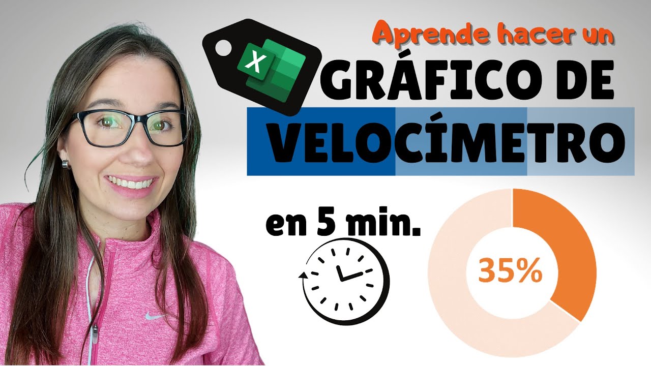 Aprende a crear un Gráfico de Velocímetro en 5min. en EXCEL.