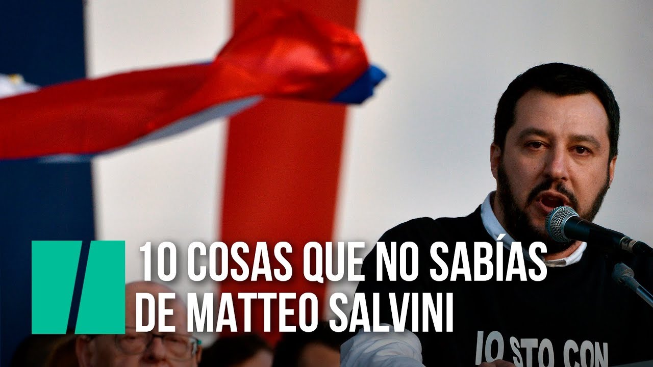 10 cosas que no sabías de Matteo Salvini
