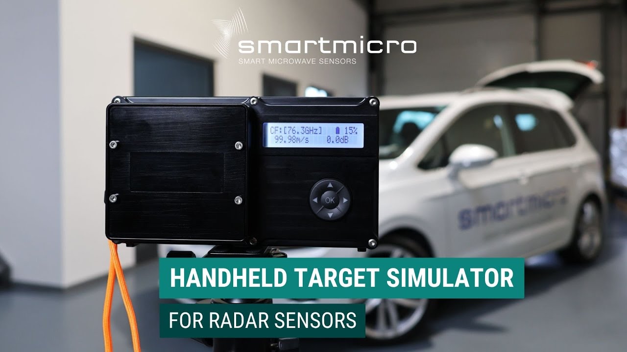 Handheld Target Simulator – Regular Sensor Inspections | smartmicro®
