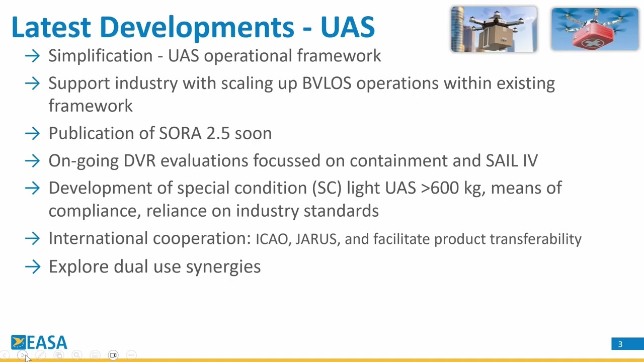 Sweden Air Mobility 2025: The latest regulatory developement from EASA