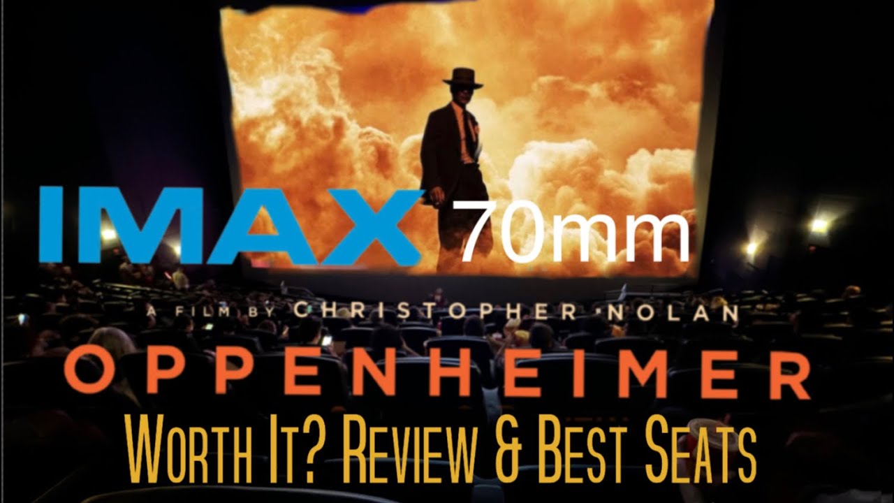 Oppenheimer IMAX 70mm Review & Views From Different Seats | Universal Citywalk Hollywood CA