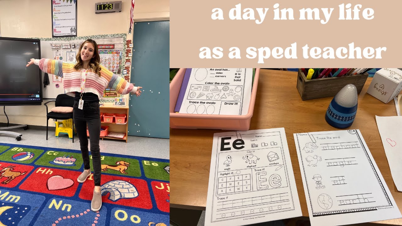 DAY IN MY TEACHER LIFE | sped teacher vlog