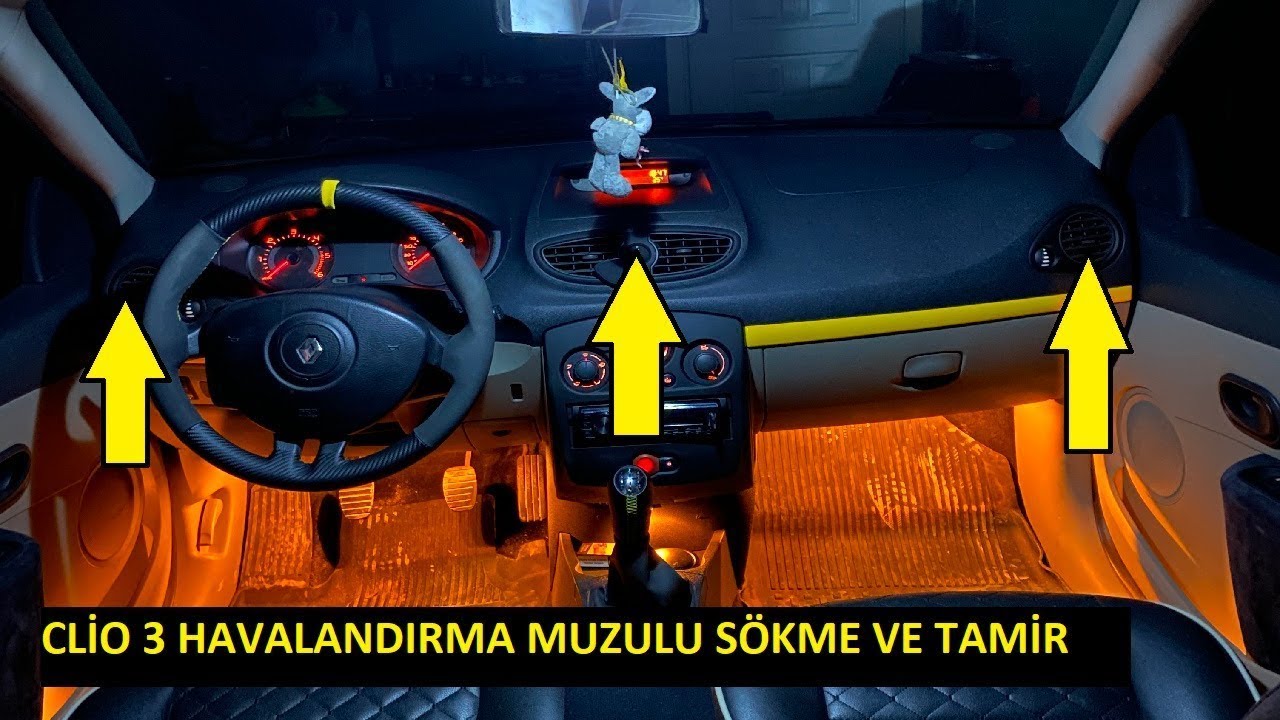 Clio 3 Muzul Sökme / Tamir ve Temizlik