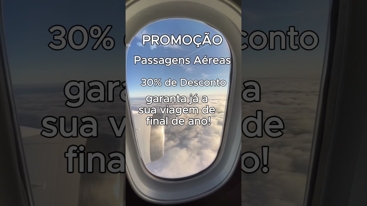 #passagemaerea #viagem #avi&atilde;o #familia