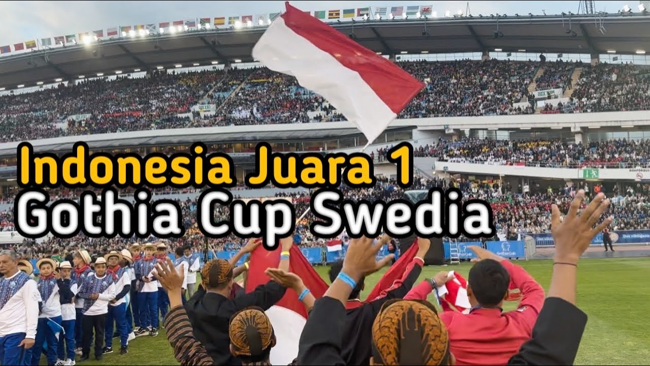 Indonesia Juara 1 Gothia Cup di Swedia #Sepakbola #Vlog #WNI #youtube #gothenburg