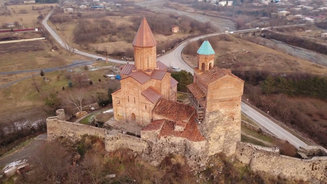 Gremi Citadel and Church of the Archangels | Cinematic 4K Drone Footage | DJI Mini 4K