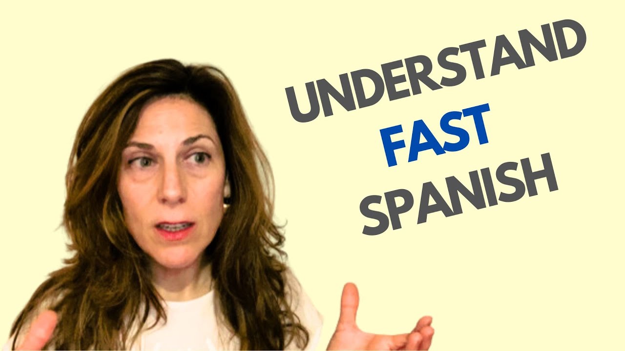 Cuando Hablan Tan Rápido- Understand Fast Spanish: Native Spanish Speakers Talking so Fast #spanish