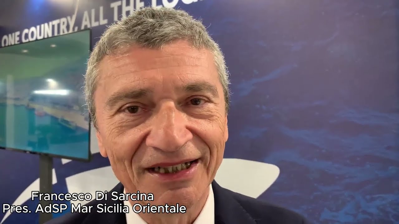 LetExpo 2026 - Francesco Di Sarcina (Pres. Adsp Mar Sicilia Orientale)