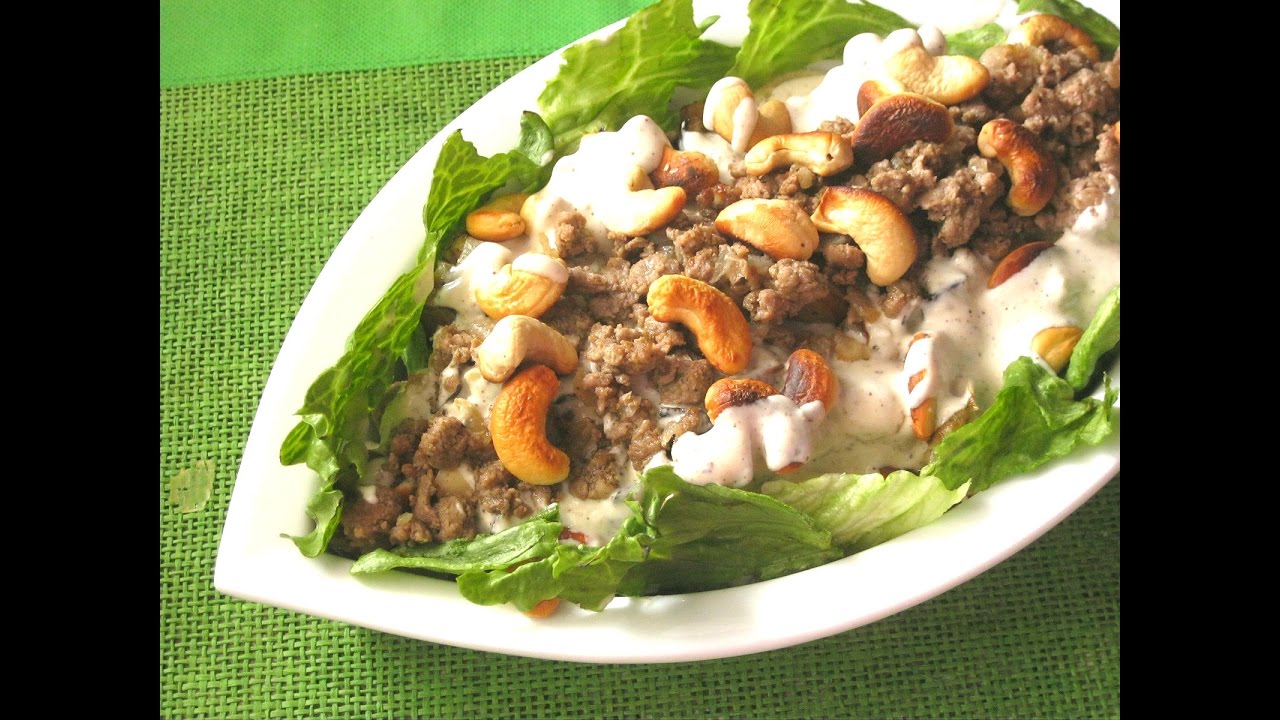 Фатта с баклажаном и мясным фаршем Fatta btanjan ma lyahm mafrom