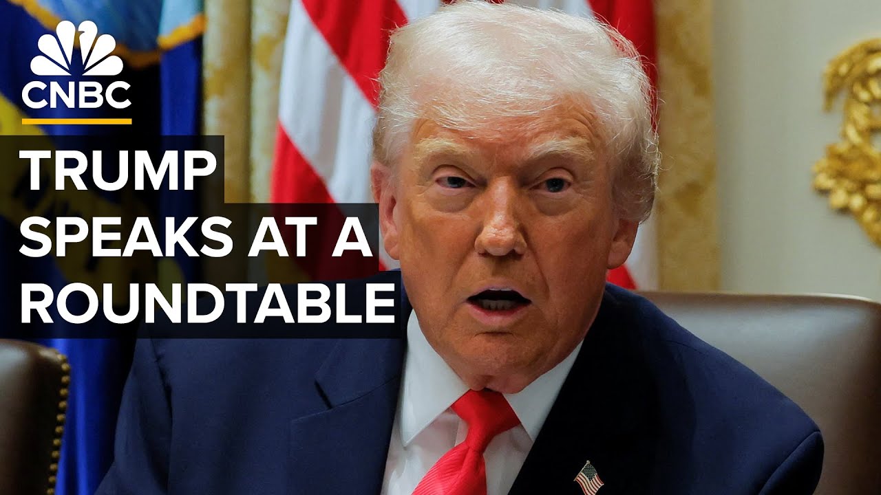 President Trump participates in a roundtable in the Cabinet Room &mdash; 12/8/2025