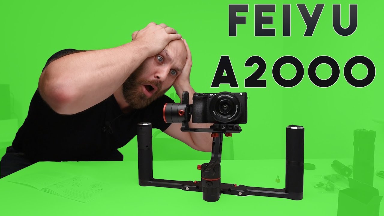 Smooth video with Feiyu Tech A2000 3 Axis Gimbal Stabilizer for dSLR and mirrorless