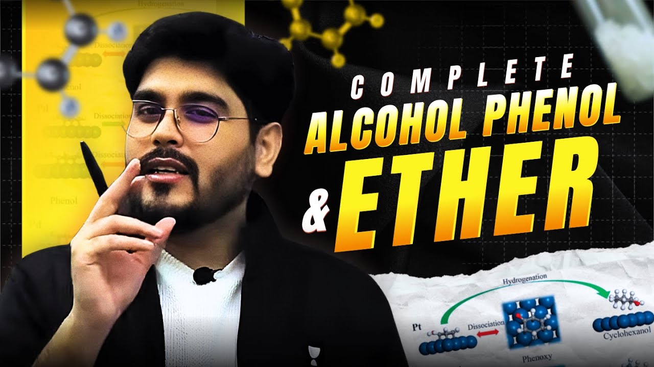 🔴Complete Alcohol, Phenol & Ether | JEE Main & Advanced Turbo Booster Course #jeemain #jeeadvanced