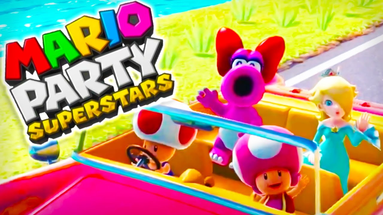 Raging at Mario Party Superstars!