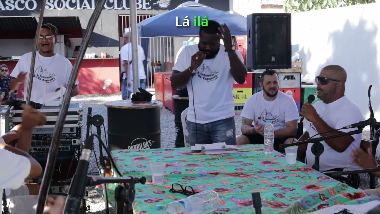 Performance Professor Baiano RJ (O Bruxo) - Sarau Ladainhas da Capoeira