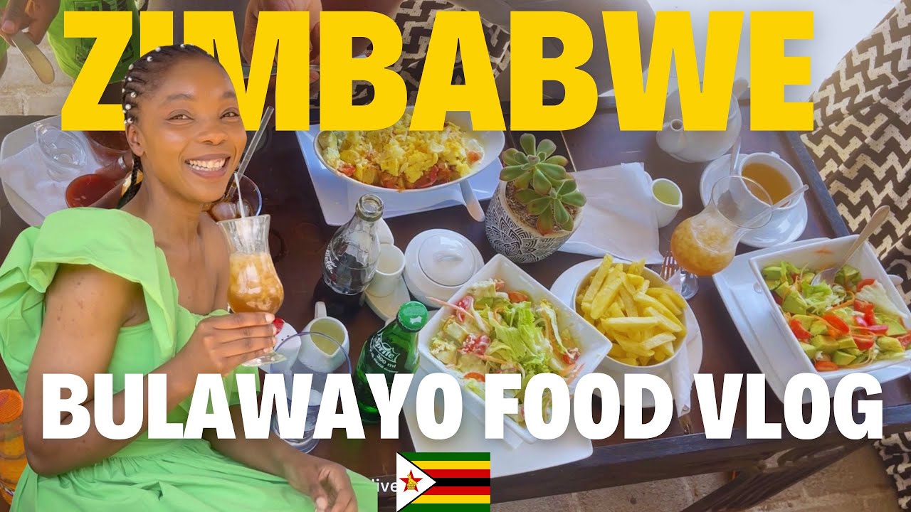 Bulawayo Food Vlog | Salad & Kombucha at Middys Coffee Shop | Zimbabwe Travel Vlog
