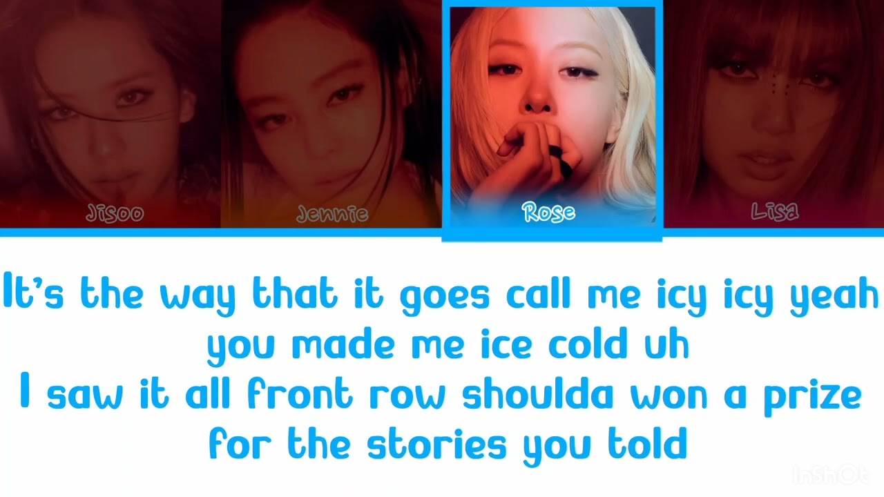 BLACKPINK 'FXXXBOY' ( COLOUR CODED LYRICS ENG)
