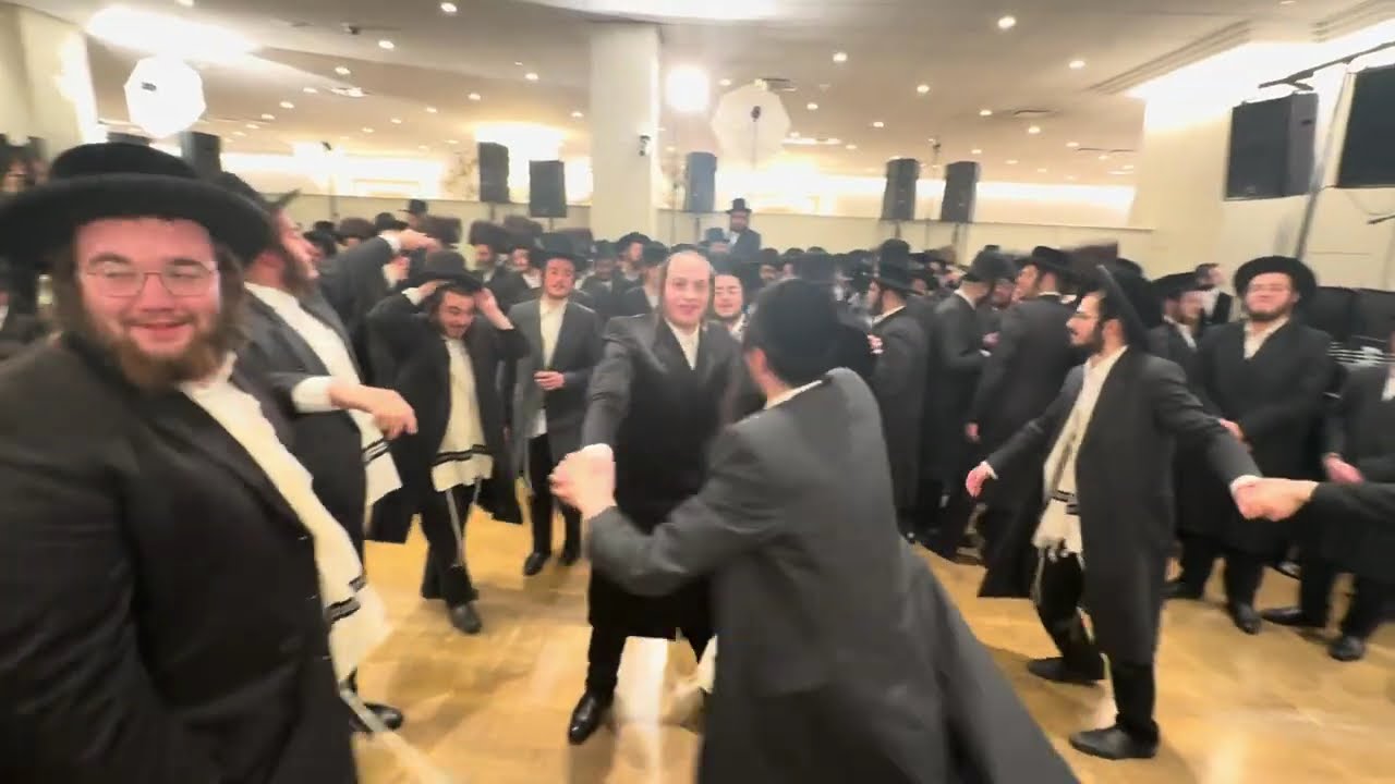 Second dance with Kalmy Schwartz and Yossi Shtendig