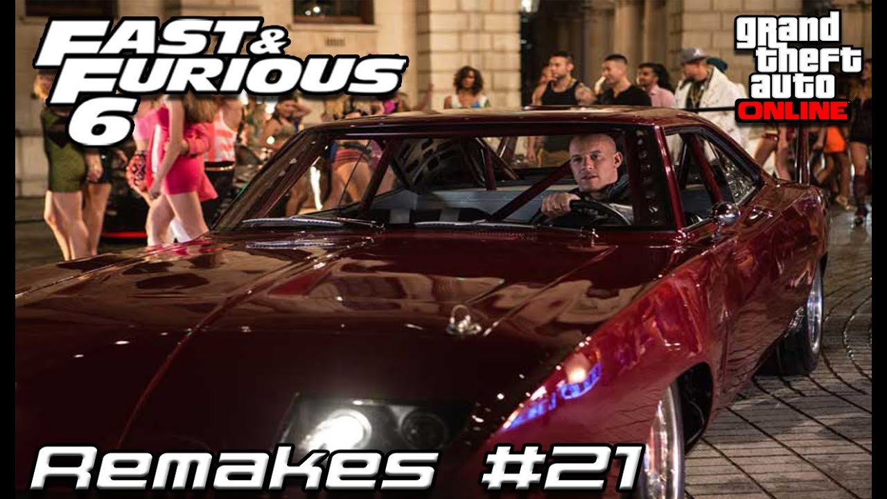 Fast and Furious 6 Remake - Dom's 1969 Dodge Charger Daytona (GTA Online Imponte Phoenix)