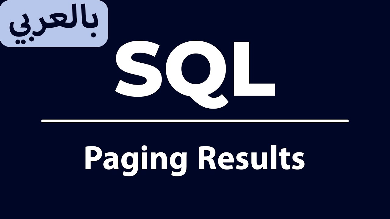 14. Paging Results