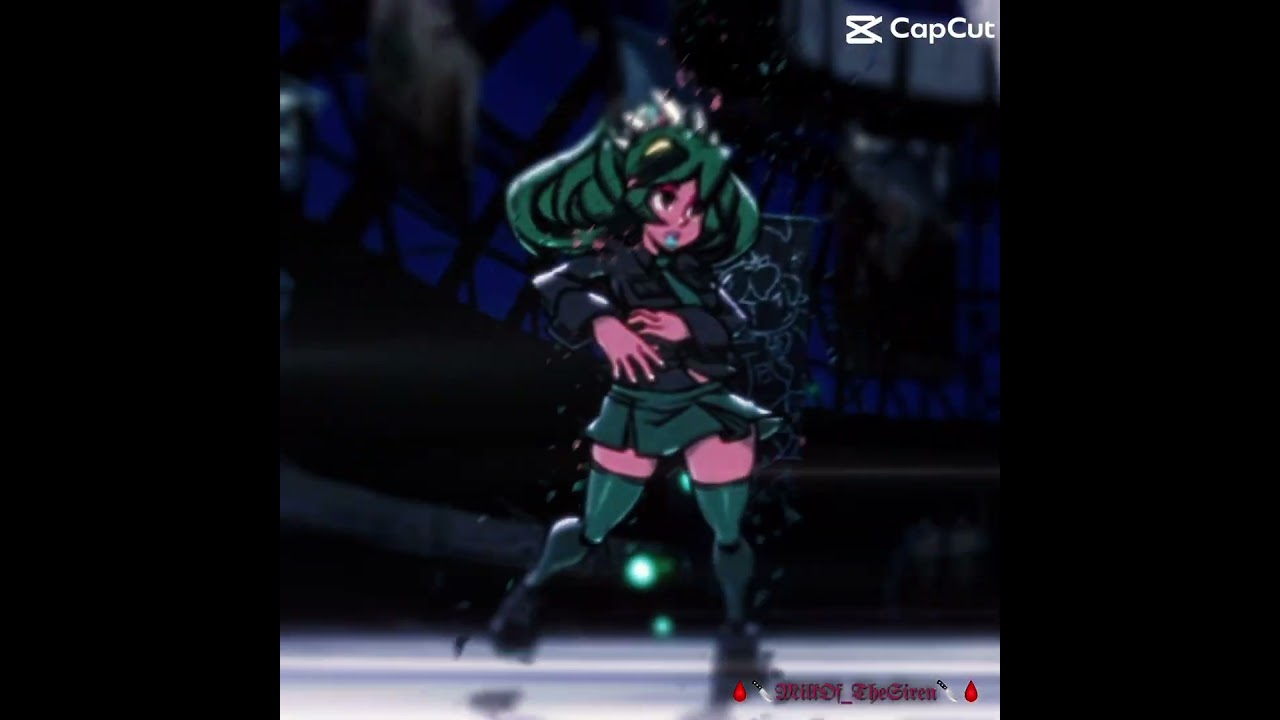 Filia and Fukua edit💜💚 #skullgirls #edits