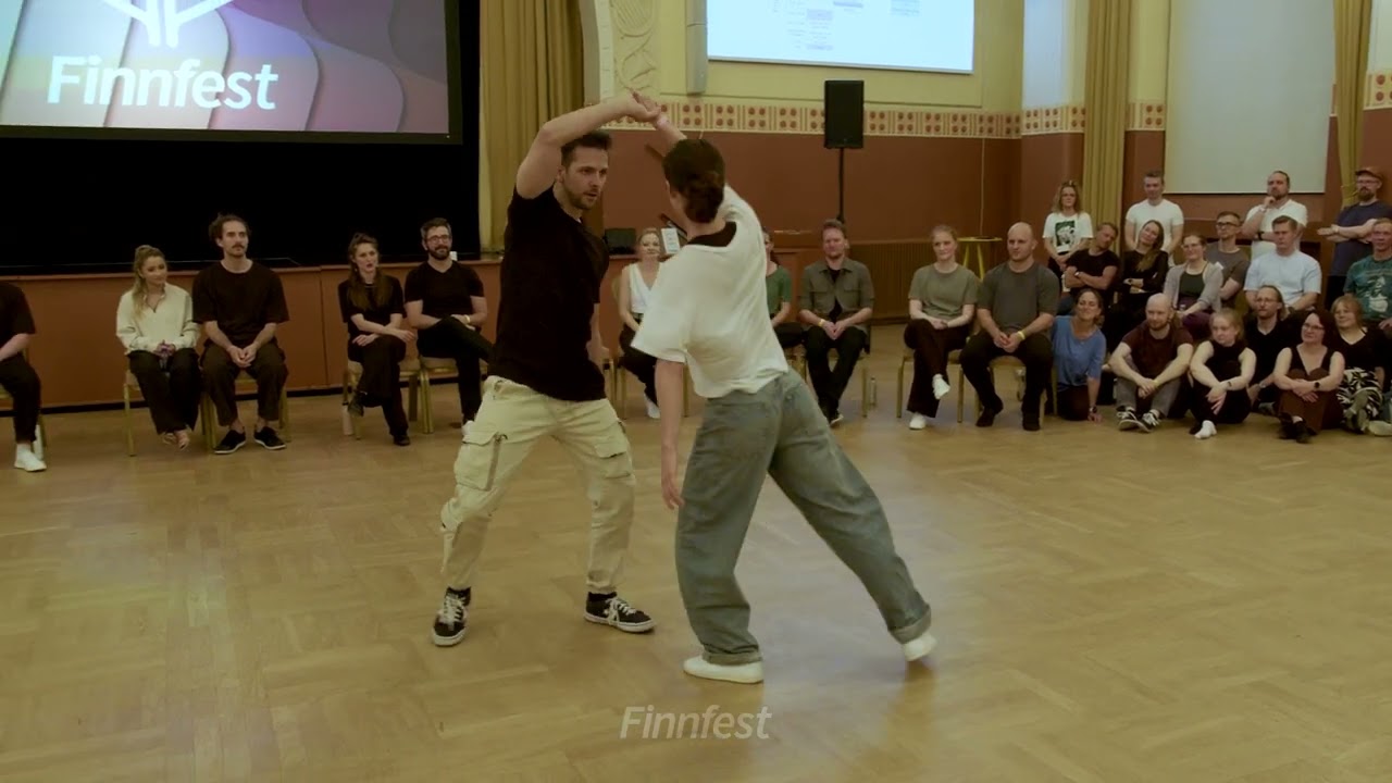 Daniel Pavlov & Anna Wallace - 4th place Strictly Open Finals - Finnfest 2025