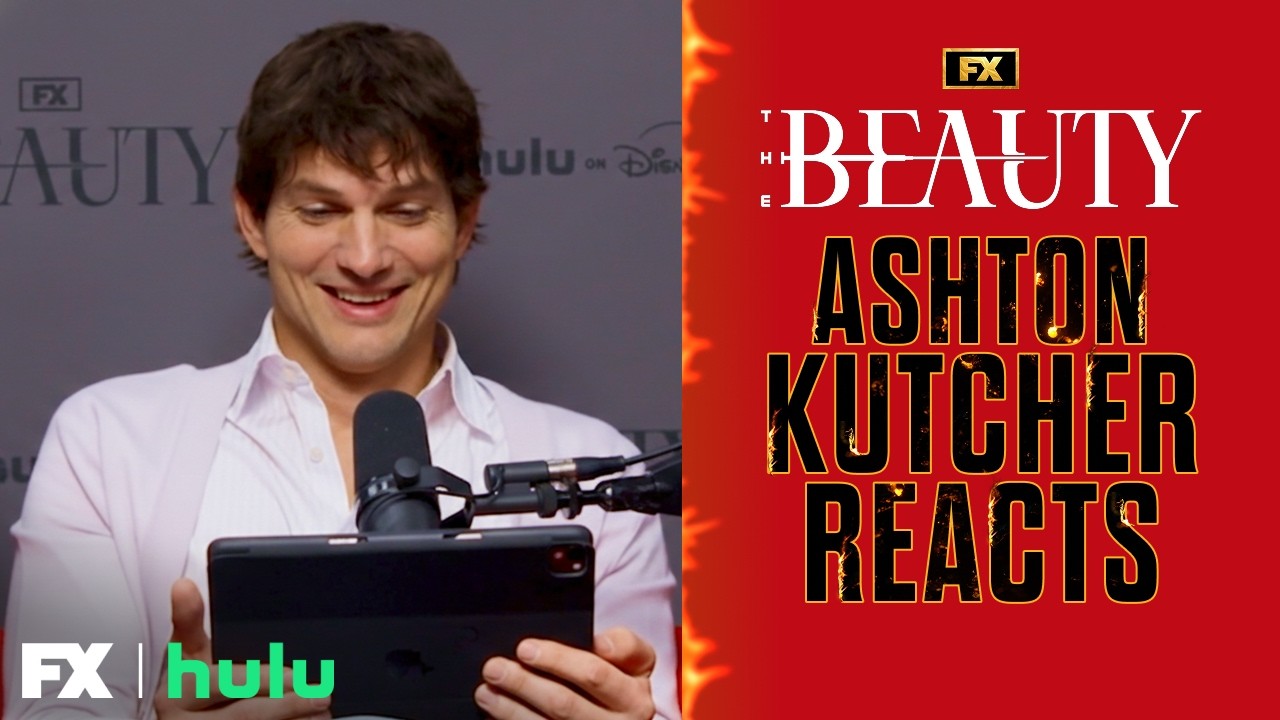 Ashton Kutcher Reacts to His Dance Montage | The Beauty | FX