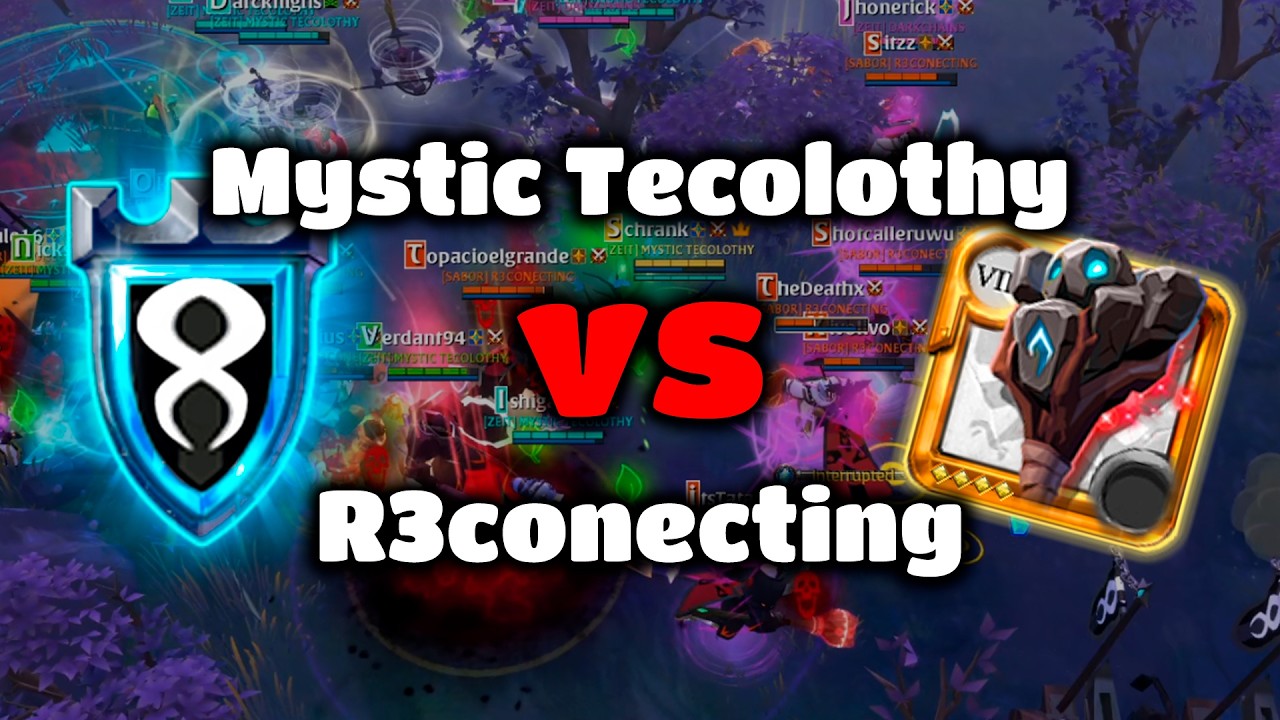 Mystic Tecolothy vs R3conecting - Caller PoV | Albion Online ZvZ.