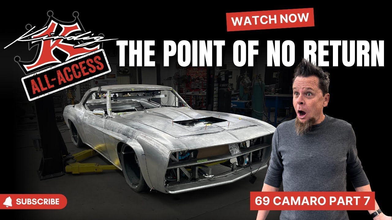 The Point of No Return- Camaro Part 7 #kindigitdesign #customcars #automobile #camaro #musclecar