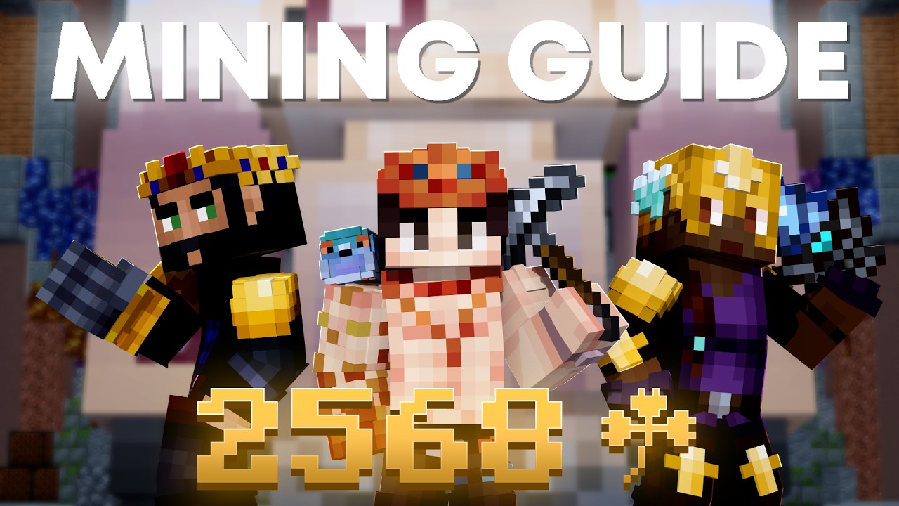 НОВИНКА* Полное руководство по прокачке навыка добычи ресурсов *2026* (Hypixel Skyblock)