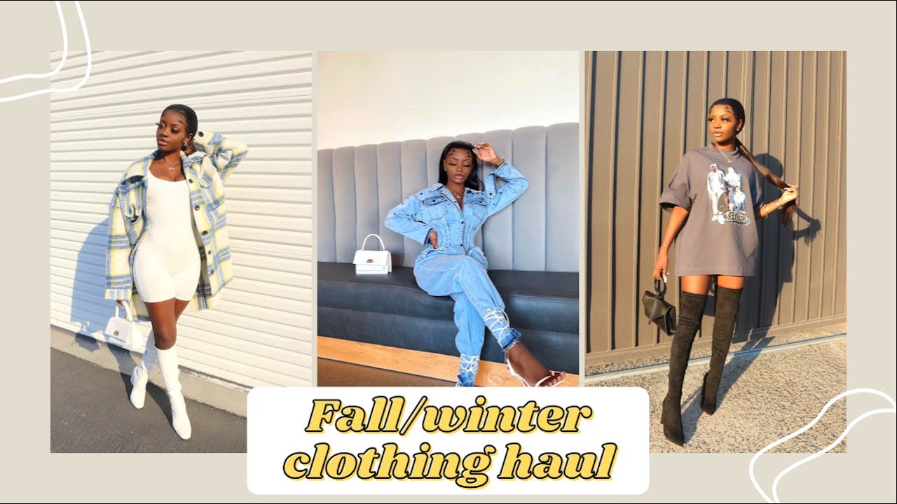 FashionNova Fall/winter Clothing try on haul |
