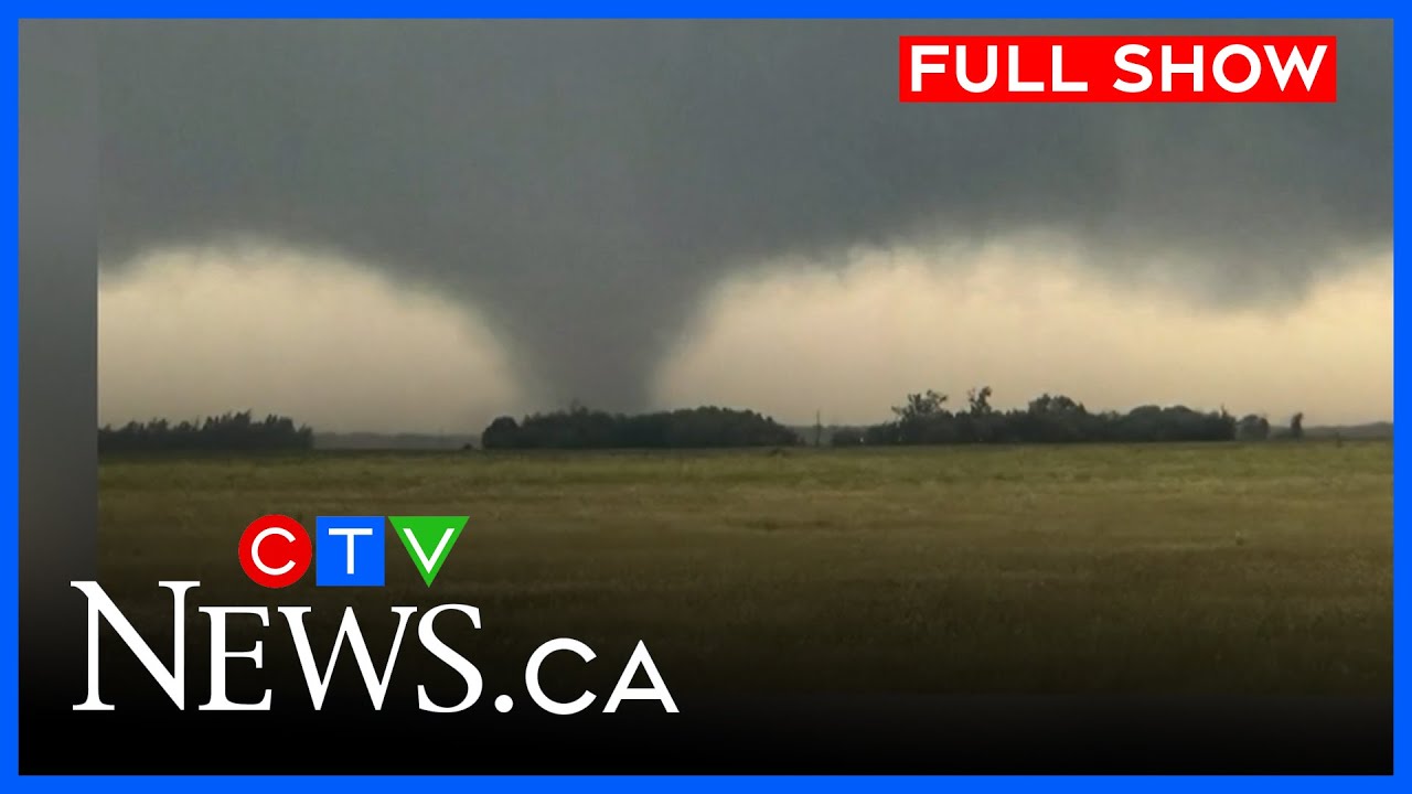 Storm chaser comes face-to-face with twister | CTV News Winnipeg at Five for August 6, 2025