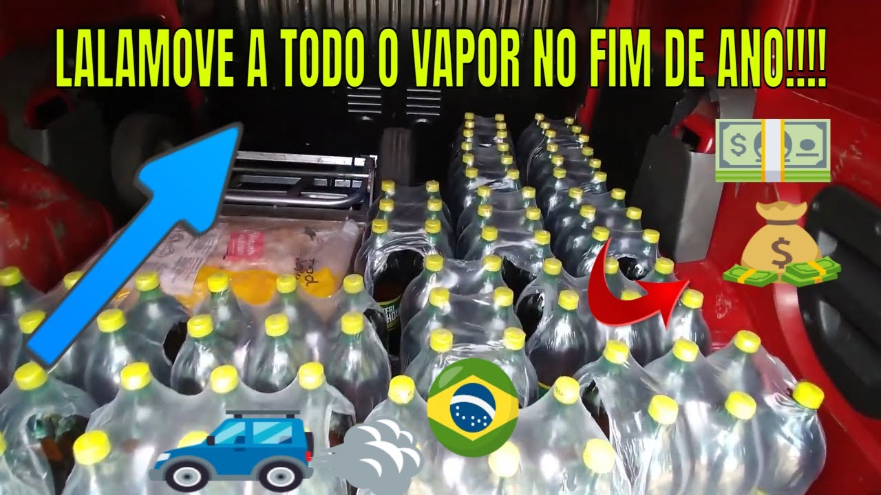 MAIS UM DIA DE LALAMOVE PRA  CONTA!!!