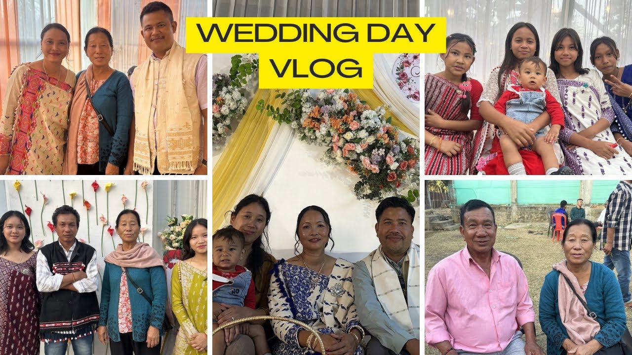 Beautiful Karbi Wedding 💛 | Mom’s Friend’s Son’s Special Day 