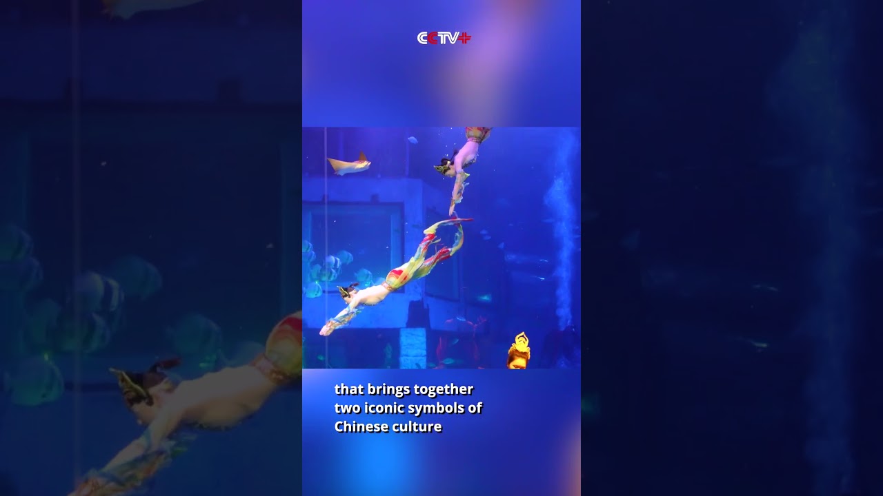 Underwater Dance Show Dazzles with Fusion of Chinese Traditions in Guangzhou