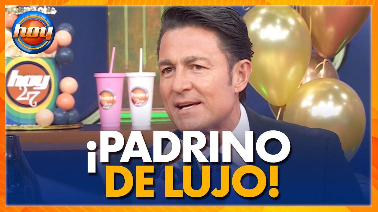 Fernando Colunga CELEBRA con nosotros 27 años de HOY | Programa Hoy
