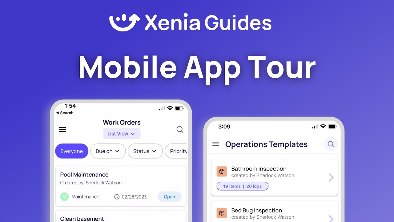 App Tour of Xenia: The Facilities and Frontline App
