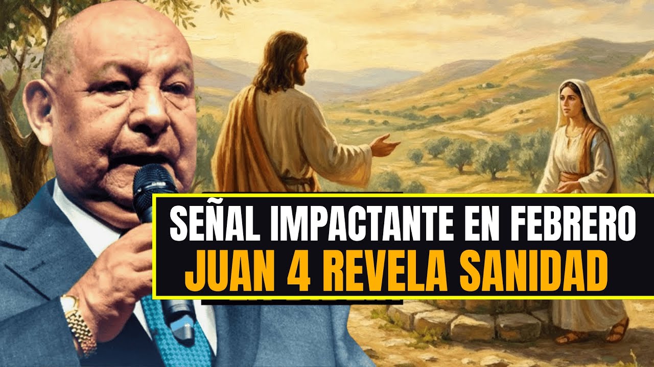 Alejandro Bullon PREDICAS | Juan 4 revela la señal de que estás a punto de ser sanado en febrero
